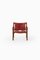 Moderner Sirocco Stuhl aus Messing & Leder von Arne Norell, 1964 9