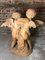 Sculpture d'Anges se Battant Antique en Terracotta 6