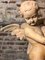 Sculpture d'Anges se Battant Antique en Terracotta 3