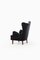 Modern Danish Leather and Oak Armchair by Frits Henningsen, 1930s, Image 5