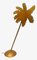 Lampada da terra Caribe a forma di palma in bronzo e ottone di Ettore Sottsass per Targetti, anni '70, Immagine 1
