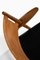 Modern Danish Leather and Oak CH-28 Side Chairs by Hans Wegner, 1951, Set of 2, Image 4