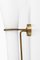 Scandinavian Modern Brass and Opaline Glass Sconce by Hans-Agne Jakobsson, 1950s 7