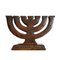 Mid-Century Menorah Kerzenständer aus Holz, 1950er 1