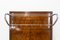 Art Deco French Steel and Walnut Wall Unit, 1920s, Image 2