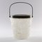 German Frosted Glass and Silver Plated Ice Bucket from WMF, 1930s, Image 1