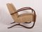 Beech H-269 Lounge Chairs by Jindřich Halabala for Thonet, 1920s, Set of 2 16