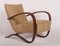 Beech H-269 Lounge Chairs by Jindřich Halabala for Thonet, 1920s, Set of 2 1