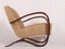 Beech H-269 Lounge Chairs by Jindřich Halabala for Thonet, 1920s, Set of 2 18