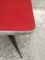 Table de Salle à Manger Mid-Century en Formica Rouge, Italie, 1960s 5