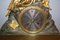 Antike französische Empire Uhr aus Bronze & Gold im Empire-Stil 11