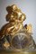 Reloj francés de estilo Imperio antiguo de bronce y oro, Imagen 4