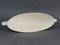 Minimalist Earthenware Oval Bowl from Wedgewood, 1950s 3