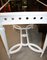 Mid-Century French Louis XVI White Glass and Wood Desk, 1960s 4