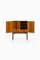 Mueble escandinavo moderno de latón y palisandro, años 40, Imagen 13