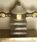 Lámparas de mesa francesas Art Déco de bronce y latón, años 30. Juego de 2, Imagen 6