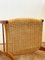 Danish Oak and Paper Cord Dining Chairs, 1960s, Set of 4, Image 13