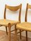 Danish Oak and Paper Cord Dining Chairs, 1960s, Set of 4 10