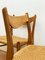 Dänische Esszimmerstühle mit Gestell aus Eiche & Sitzgeflecht, 1960er, 4er Set 6
