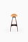 Scandinavian Modern Danish Leather and Rosewood Model OD-61 Bar Stool by Erik Buch for Oddense møbelfabrik, 1964, Image 6