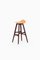 Scandinavian Modern Danish Leather and Rosewood Model OD-61 Bar Stool by Erik Buch for Oddense møbelfabrik, 1964, Image 1