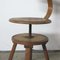 Vintage German Adjustable Workshop Stool, 1930s 5