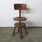 Vintage German Adjustable Workshop Stool, 1930s 9