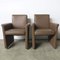 German Leather Armchairs from Musterring International, 1970s, Set of 2 17