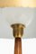 Scandinavian Modern Beech and Brass Table Lamp by Hans Bergström, 1950s 9