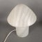 Deutsche Mushroom Tischlampe aus Farbglas von Doria Leuchten, 1960er 4
