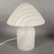 Deutsche Mushroom Tischlampe aus Farbglas von Doria Leuchten, 1960er 1