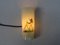 Juego de lámpara de pared y lámpara de techo Bambi vintage de vidrio y latón de Doria Leuchten, Imagen 26