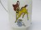 Vintage Bambi Set aus Wand- & Deckenlampe aus Glas & Messing von Doria Leuchten 5