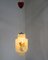 Juego de lámpara de pared y lámpara de techo Bambi vintage de vidrio y latón de Doria Leuchten, Imagen 15