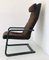 Wood and Velvet Lounge Chair by Alvar Aalto, 1970s 1