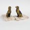 Art Deco Marble Dog Bookends, 1940s, Set of 2 2
