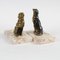 Art Deco Marble Dog Bookends, 1940s, Set of 2, Image 4