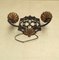Neo-Classical French Wrought Iron Wall Sconce, 1940s 3