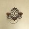 Neo-Classical French Wrought Iron Wall Sconce, 1940s 1