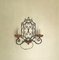 Neo-Classical French Wrought Iron Wall Sconce, 1940s 2