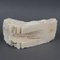 Hand-Carved Egyptian Revival Alabaster Ashtray, 1930s 3