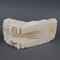 Hand-Carved Egyptian Revival Alabaster Ashtray, 1930s, Image 3