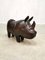 Small Leather Rhino by Dimitri Omersa, 1990s 2