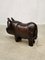 Small Leather Rhino by Dimitri Omersa, 1990s 3