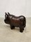 Small Leather Rhino by Dimitri Omersa, 1990s, Image 3