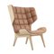 Camel Leather Mammoth Chair by Rune Krojgaard & Knut Bendik Humlevik for NORR11, Image 1