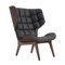 Dark Stained Dunes Anthracite Mammoth Chair by Rune Krojgaard & Knut Bendik Humlevik for NORR11 1