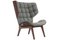 Dark Stained Oak & Light Grey Wool Mammoth Chair by Rune Krojgaard & Knut Bendik Humlevik for NORR11 1