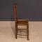 Antique Georgian Ash and Elm Ladderback Dining Chairs, Set of 8, Image 7