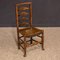 Antique Georgian Ash and Elm Ladderback Dining Chairs, Set of 8, Image 11